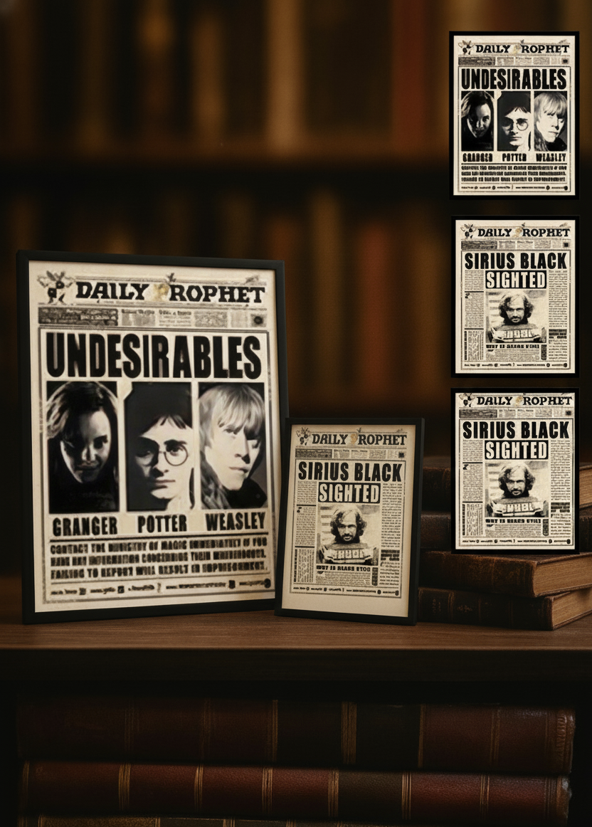 Harry Potter 3D Lenticular Poster